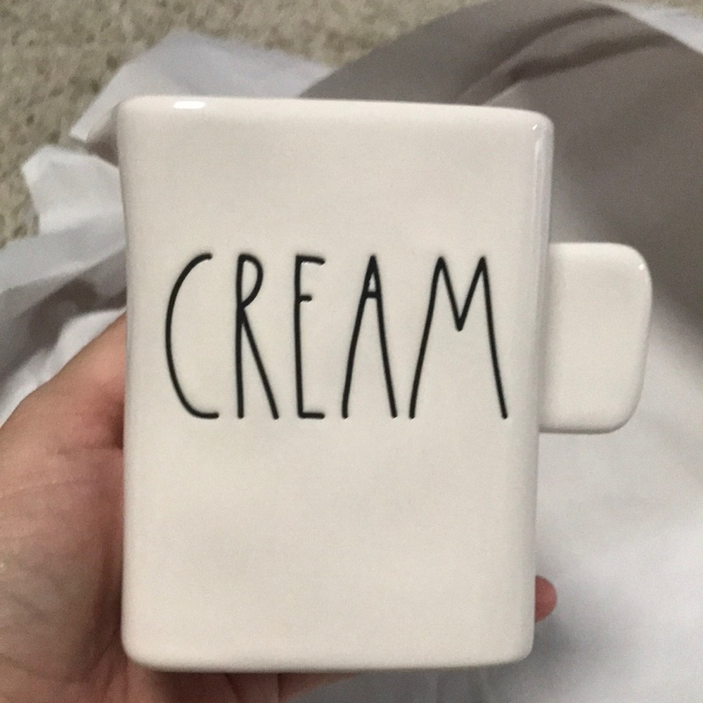 Rae Dunn Cream Square New
